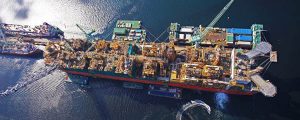 Prelude,la nueva unidad flotante de producción y almacenaje de gas licuado de Shell