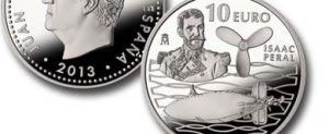 Presentación de la moneda conmemorativa del 125 aniversario de la botadura del submarino Isaac Peral