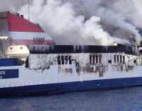 Incendio en el ferry Sorrento