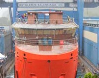 Botadura del ERRV Grampian Fortress