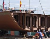 Gondán inicia la construcción en grada del buque oceanográfico para el IMR