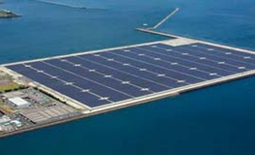 Futuras plantas solares flotantes para Japón