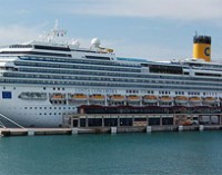 Los diez puertos con mayor tráfico de cruceros del pasado 2012