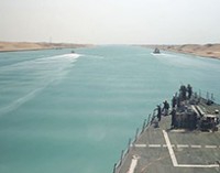 Ampliación del Canal de Suez en marcha