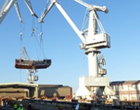 Puesta de quilla en La Naval