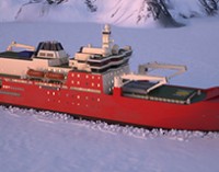 Nuevo diseño de rompehielos para la Antártida