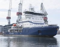 El rompehielos propulsado por LNG Polaris comienza las pruebas de mar