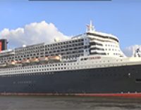 Queen Mary 2 entra en dique para su renovación