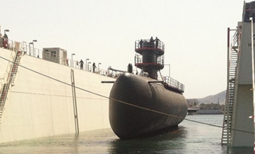 Flotadura del submarino Tramontana
