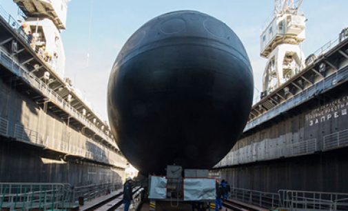 Entrega del último de los submarinos clase Varshavyanka a la armada rusa