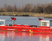Jan var der Heyde IV: nuevo buque del departamento de bomberos de Ámsterdam