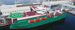 Navantia entrega el flotel Orgullo Petrolero a Petróleos Mexicanos