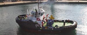 Pruebas de mar del remolcador VB Xerea
