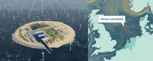 Islas artificiales de energía en el mar del Norte