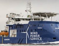 Buque de servicio a parques eólicos offshore Windea Leibniz
