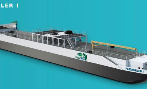 La pontona Titan LNG FlexFueler1 mejorará el suministro de GNL en la región ARA