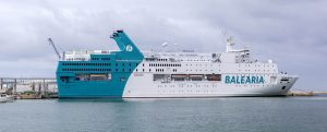 El ferry Regina Baltica ya presta servicio entre Valencia y Argelia