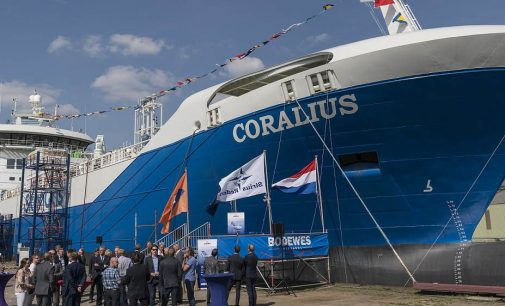 Coralius: primer buque de suministro de GNL construido en Europa