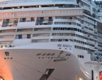 Entrega del crucero MSC Meraviglia