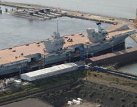 El HMS Queen Elizabeth comienza sus dos años de pruebas de mar