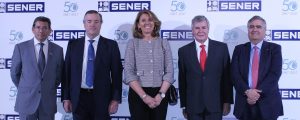 SENER celebra en Madrid su 50 aniversario en Espacio