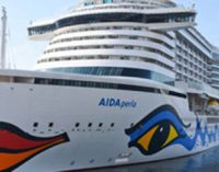 El crucero AIDAPerla fue bautizado en Palma de Mallorca