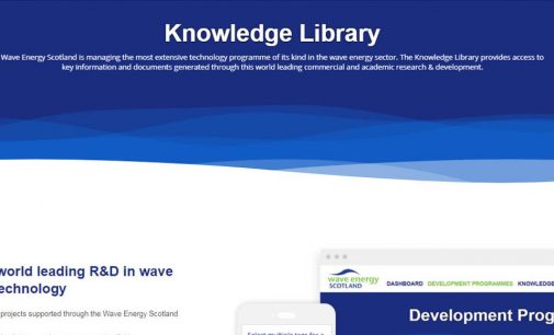 Nueva biblioteca de proyectos de energía undimotriz