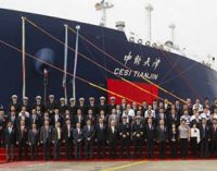 Se entrega el buque LNG CESI Tianjin