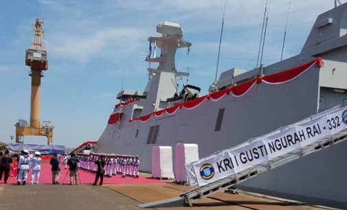 La Armada de Indonesia recibe la segunda fragata PKR KRI I Gusti Ngurah Rai