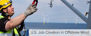 La eólica offshore podría crear 36.000 trabajos en EE.UU.