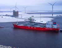 Primera importación de LNG al norte de Finlandia, a la terminal Manga LNG