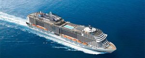 corte de chapa crucero MSC