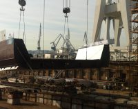 Navantia pone la quilla del primer buque logístico para la Marina Australiana