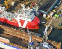 Damen finaliza el buque de apoyo W2W VOS Stone