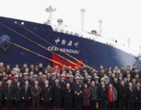 Se entrega el buque LNG CESI Wenzhou