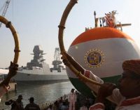 Botado el tercer submarino clase scorpene de la Armada de la India