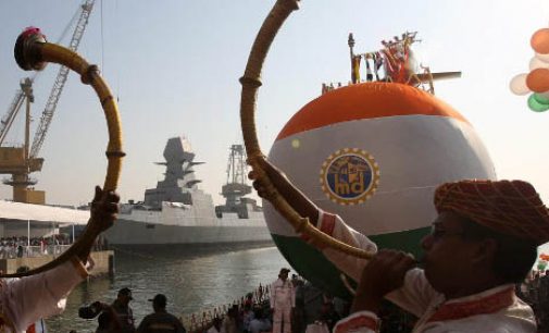 Botado el tercer submarino clase scorpene de la Armada de la India