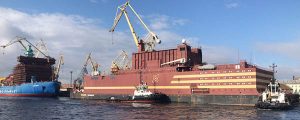 unidad nuclear flotante