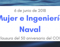 Clausura del 50 aniversario del COIN. Mujer e Ingeniería Naval
