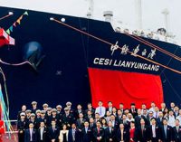 Entrega del LNG CESI Lianyungang