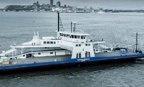 Primer ferry norteamericano de clase hielo y propulsión LNG