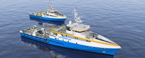 Nuevo diseño de buques cazaminas no tripulados