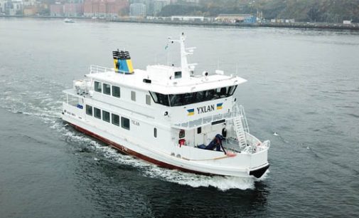 Yxlan, primer ferry clase hielo de la sueca Waxholmsbolagets﻿