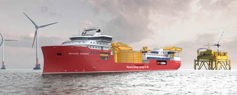 con DP3 de Nexans comenzaba a construirse el pasado 18 de febrero. Se llamará C/S Aurora.