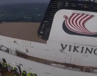 Así fue la evacuación en helicóptero del Viking Sky﻿