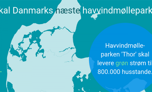 Thor, el mayor parque eólico marino de Dinamarca﻿