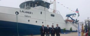 Astilleros Armon entrega a Nueva Pescanova el Lalandii 1