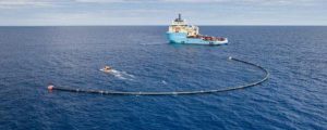 Ocean Cleanup sigue desarrollando su tecnología para eliminar el plástico de los océanos