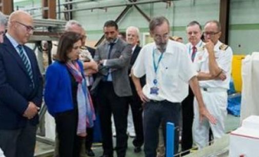 La ministra de Defensa visita el Centro de Experiencias Hidrodinámicas de El Pardo