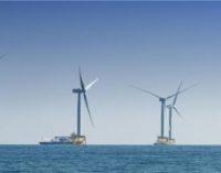 El primero de los aerogeneradores del parque eólico marino East Anglia One ya genera energía